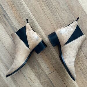 Acne Studios Jensen Leather Chelsea Ankle Boots - Size 36